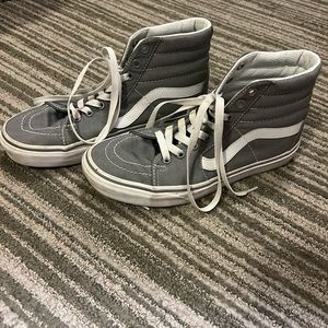 Gray Hightop Vans